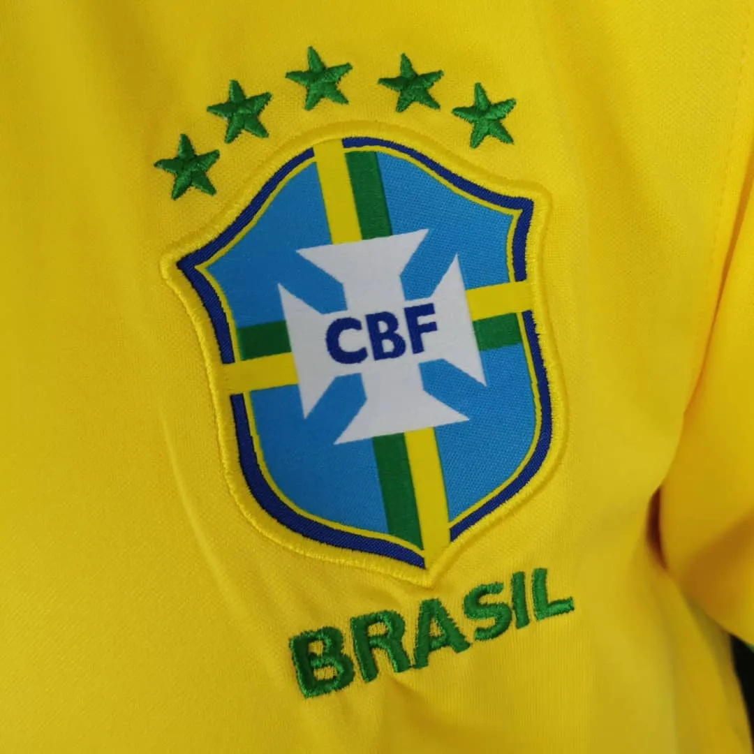 Camisa Brasil I 20/21 - Verso - Retr soccer fan jackets