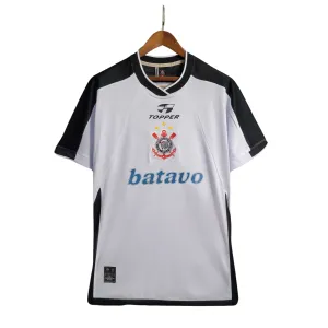 Camisa Corinthians Edio Especial 00/01 - Verso - Retr football fan banners soccer fans apparel
