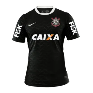 Camisa Corinthians II 12/13 - Verso - Retr soccer fan hoodies soccer supporter flags