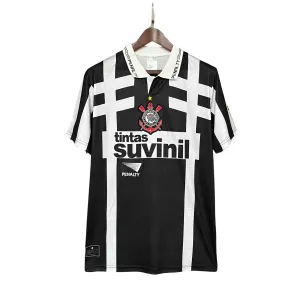 Camisa Corinthians III 95/96 - Verso - Retr soccer fan cushions soccer supporter flags