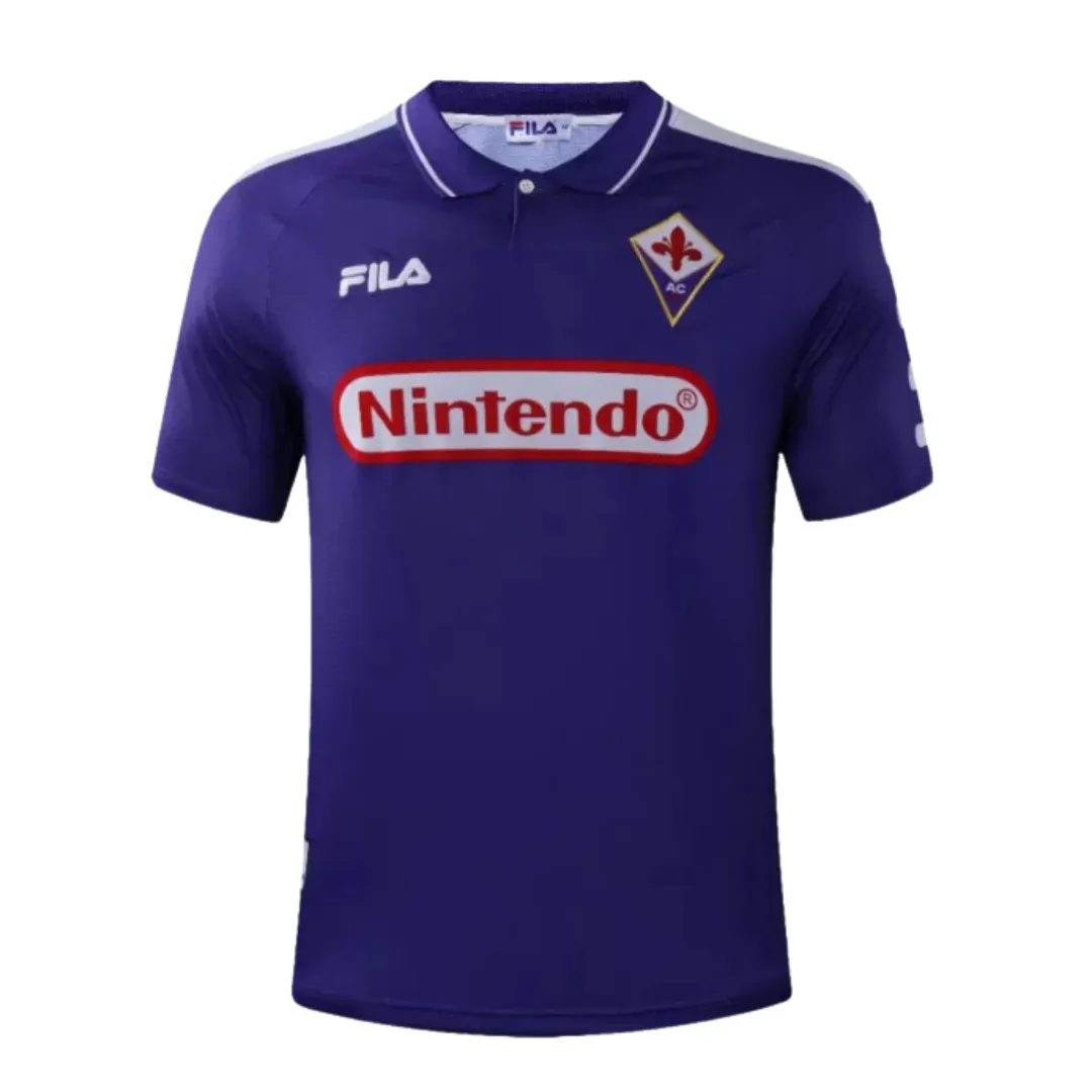 Camisa Fiorentina I 98/99 - Verso - Retr soccer fan posters retro football jerseys