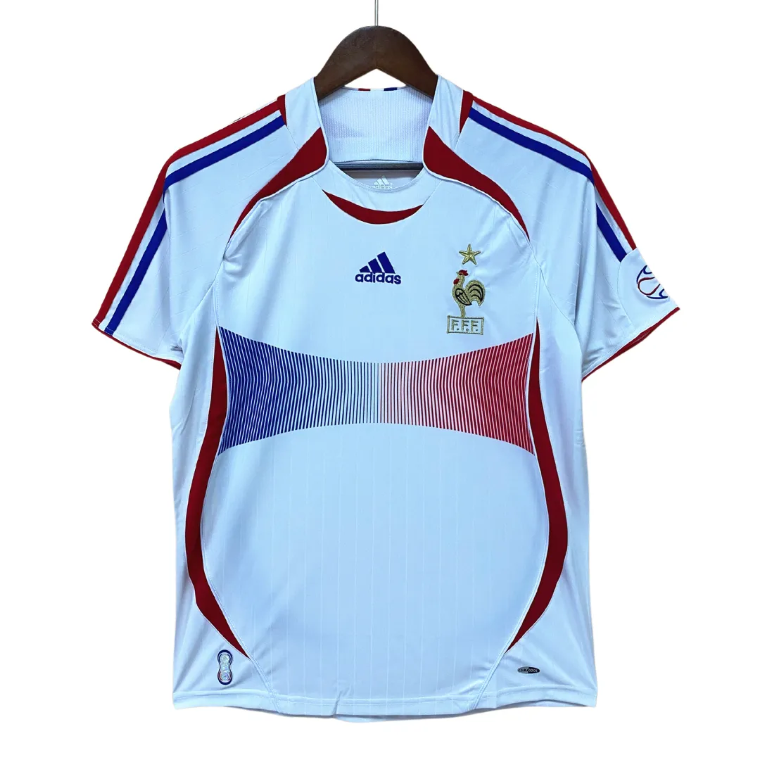 Camisa Frana II 06/07 - Verso - Retr football fan caps