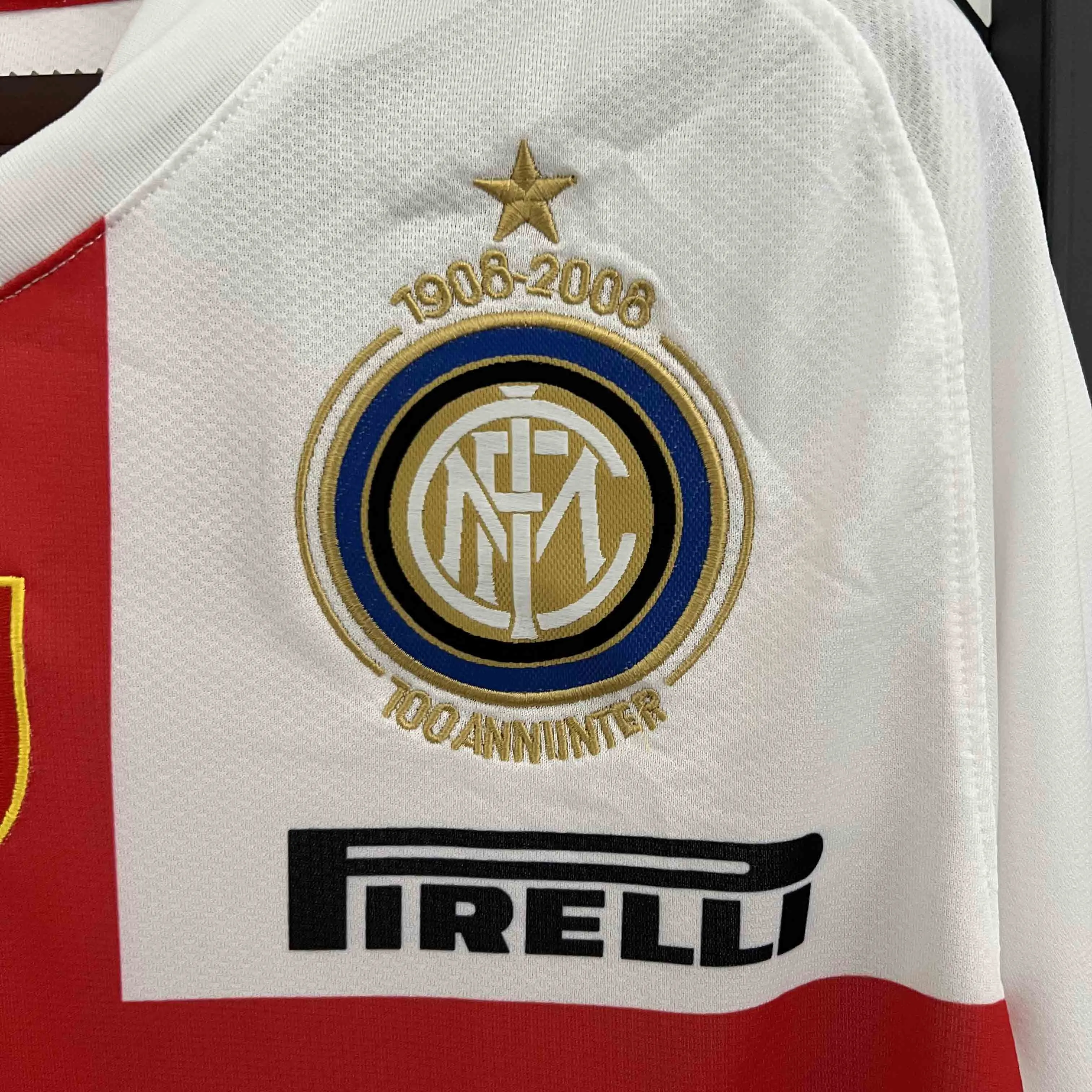 Camisa Inter de Milo II 07/08 - Verso - Retr football jersey collection