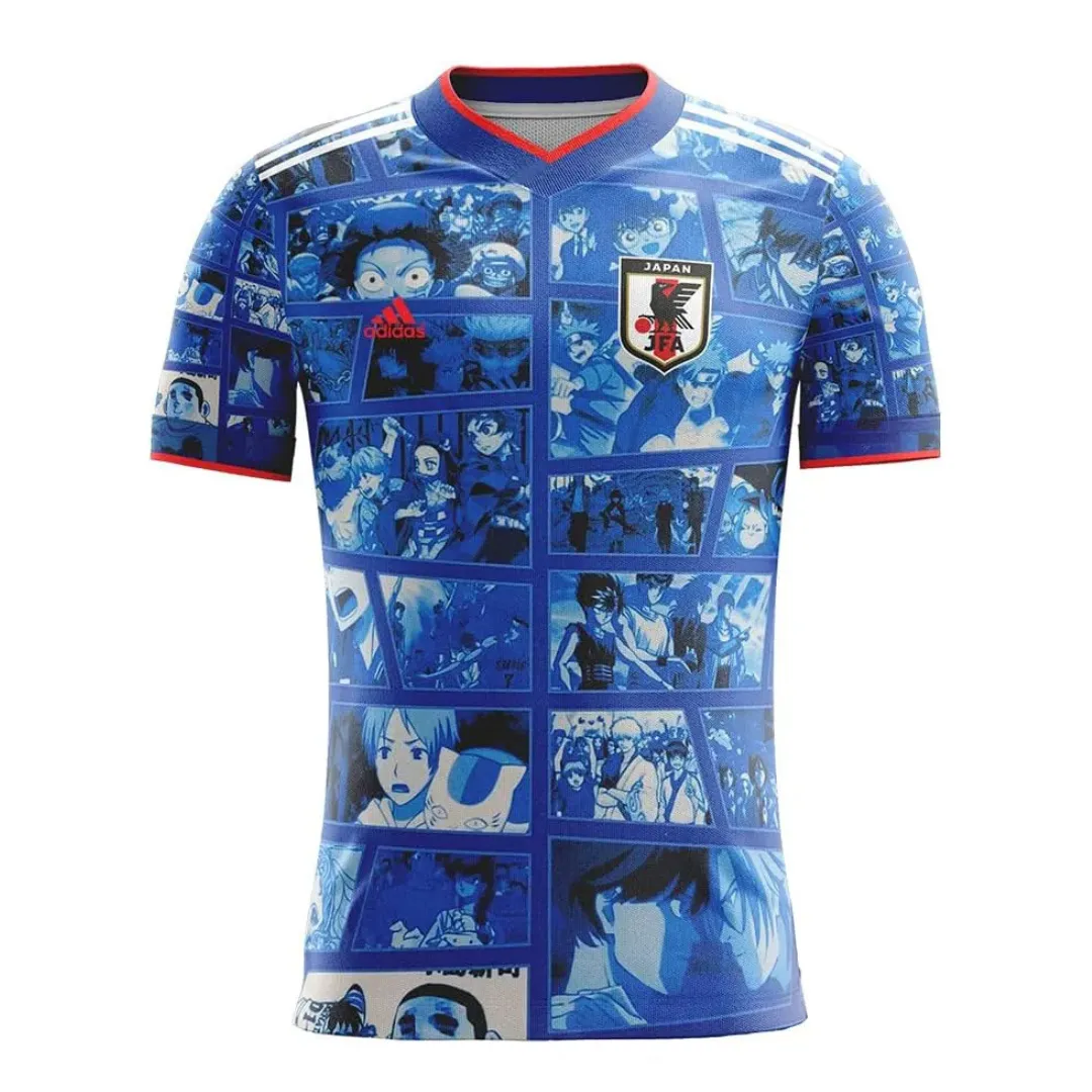 Camisa Japo Edio Especial Animes 21/22 - Verso - Retr football fan stickers national team fan gear