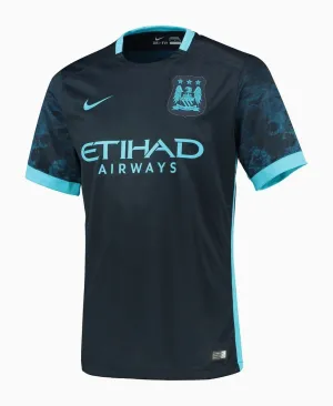 Camisa Manchester City II 15/16 - Verso - Retr football fan stickers soccer fans apparel