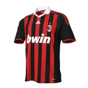 Camisa Milan I 09/10 - Verso - Retr vintage football shirts football fan blankets