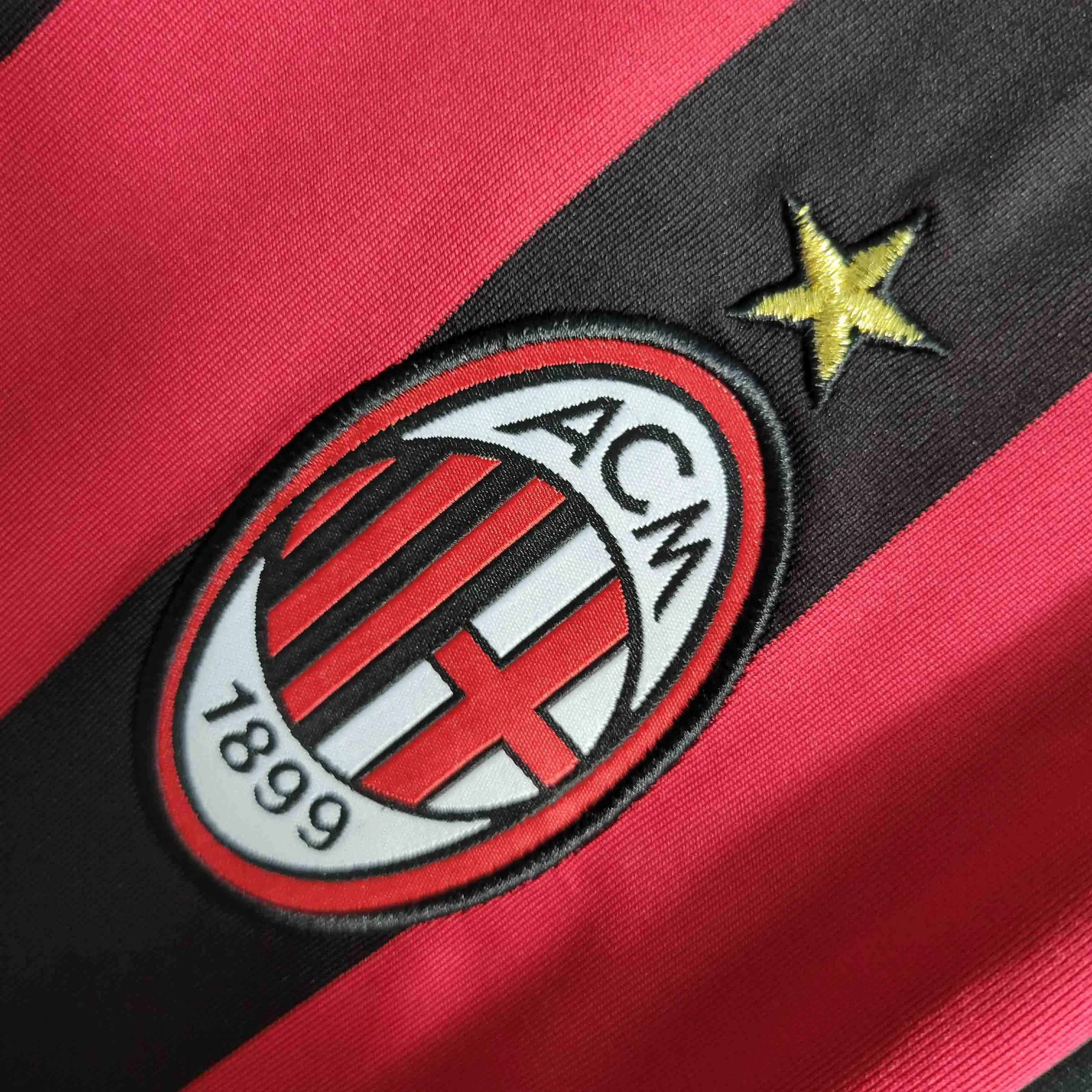 Camisa Milan I 09/10 - Verso - Retr vintage football shirts