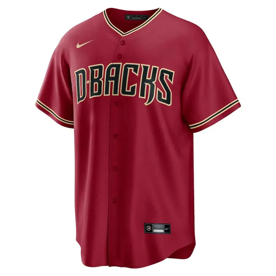 Camisa MLB Arizona Diamondbacks II Nike Torcedor Masculina Vermelha football club hoodies
