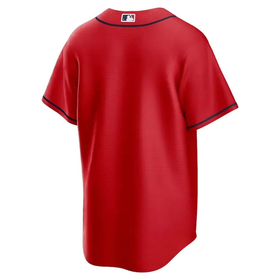 Camisa MLB Atlanta Braves Nike II Torcedor Masculina Vermelha football gloves for supporters