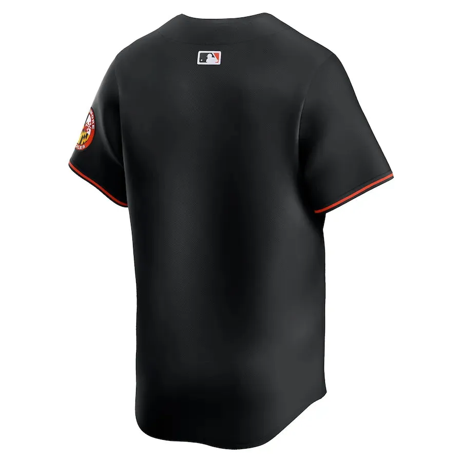 Camisa MLB Baltimore Orioles Nike Black Alternate Limited Torcedor Masculina Preta football jersey collection