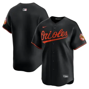 Camisa MLB Baltimore Orioles Nike Black Alternate Limited Torcedor Masculina Preta football jersey collection football fan socks