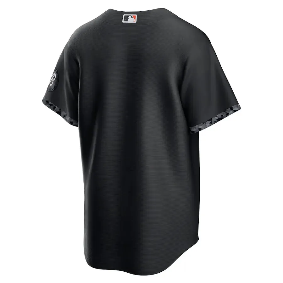 Camisa MLB Baltimore Orioles Nike Black City Connect Nike Torcedor Masculina Preta football fan posters