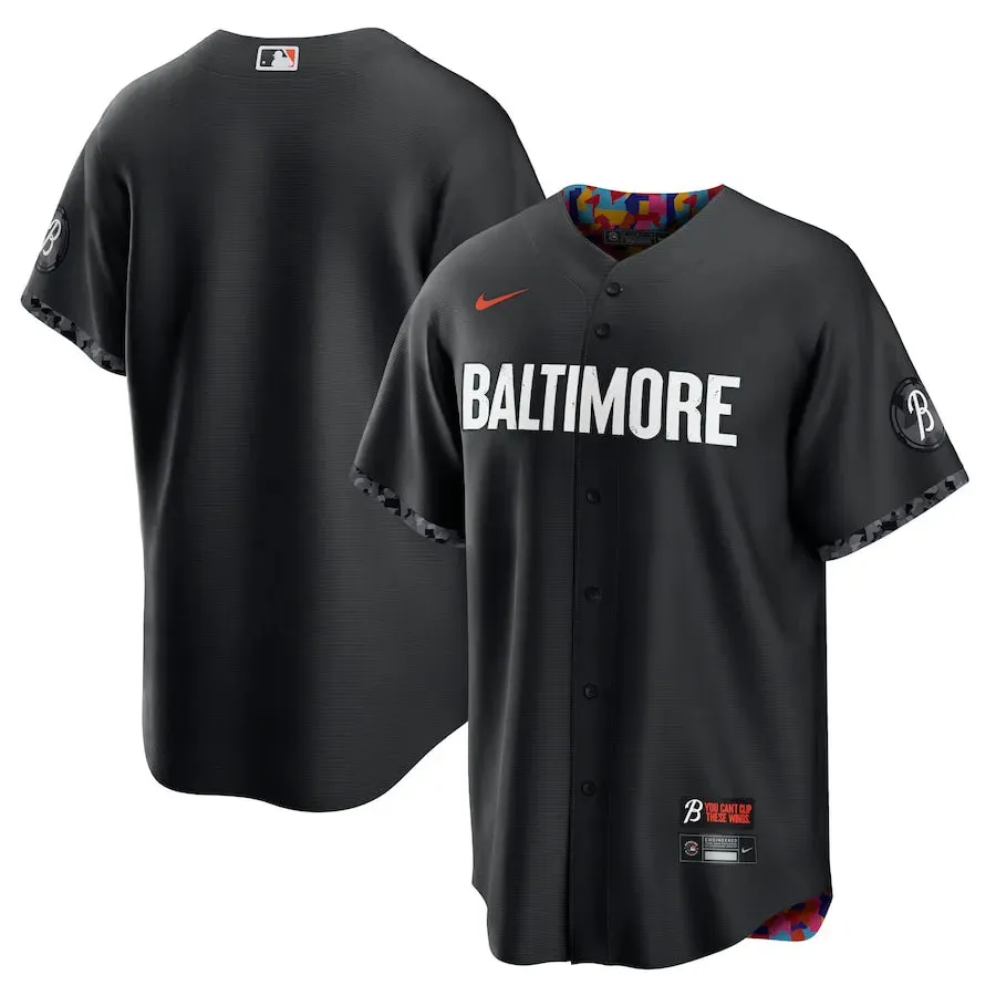Camisa MLB Baltimore Orioles Nike Black City Connect Nike Torcedor Masculina Preta football fan posters premier league towels