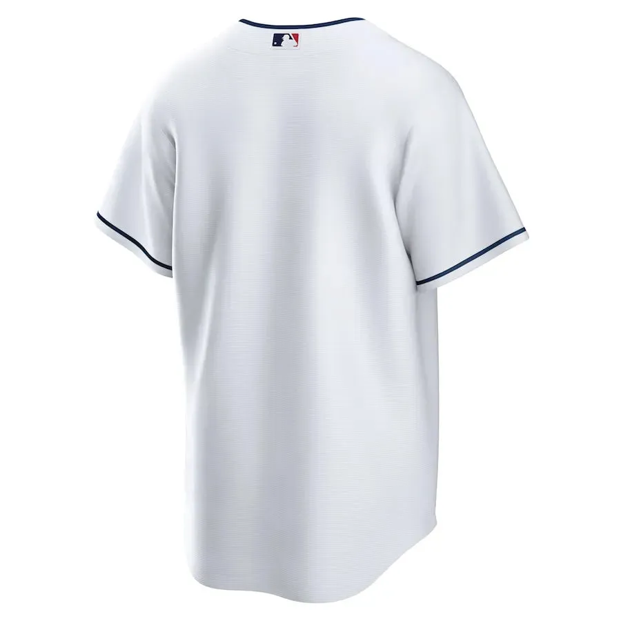 Camisa MLB Cleveland Guardians Nike White Home Torcedor Masculina Branca football club posters