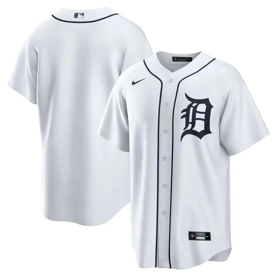 Camisa MLB Detroit Tigers White Nike Home Torcedor Masculina Branca soccer fan wallets football club mugs