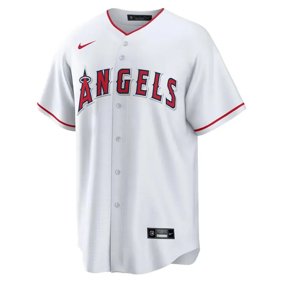 Camisa MLB Los Angeles Angels I Nike Torcedor Masculina Branca Shohei Ohtani 17 premier league scarves