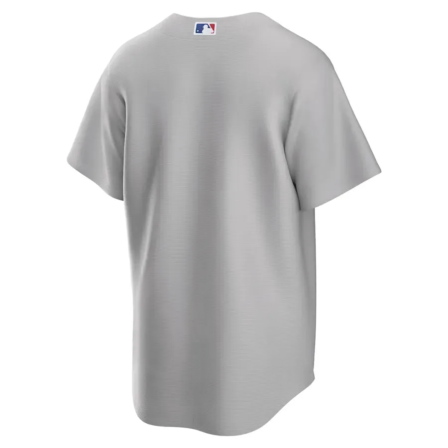 Camisa MLB Los Angeles Dodgers Alternate Nike Torcedor Masculina Cinza premier league hoodies