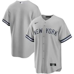 Camisa MLB New York Yankees Nike II Torcedor Masculina Cinza football club socks football fan shoelaces