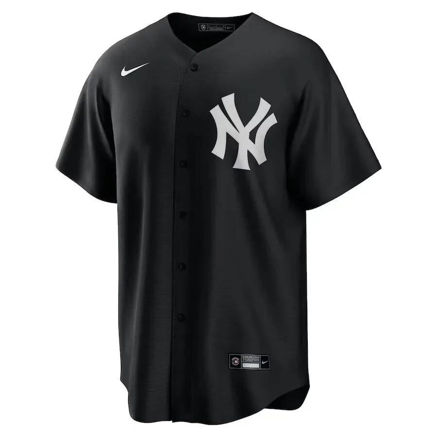 Camisa MLB New York Yankees Nike Torcedor Masculina Preta football stadium merchandise