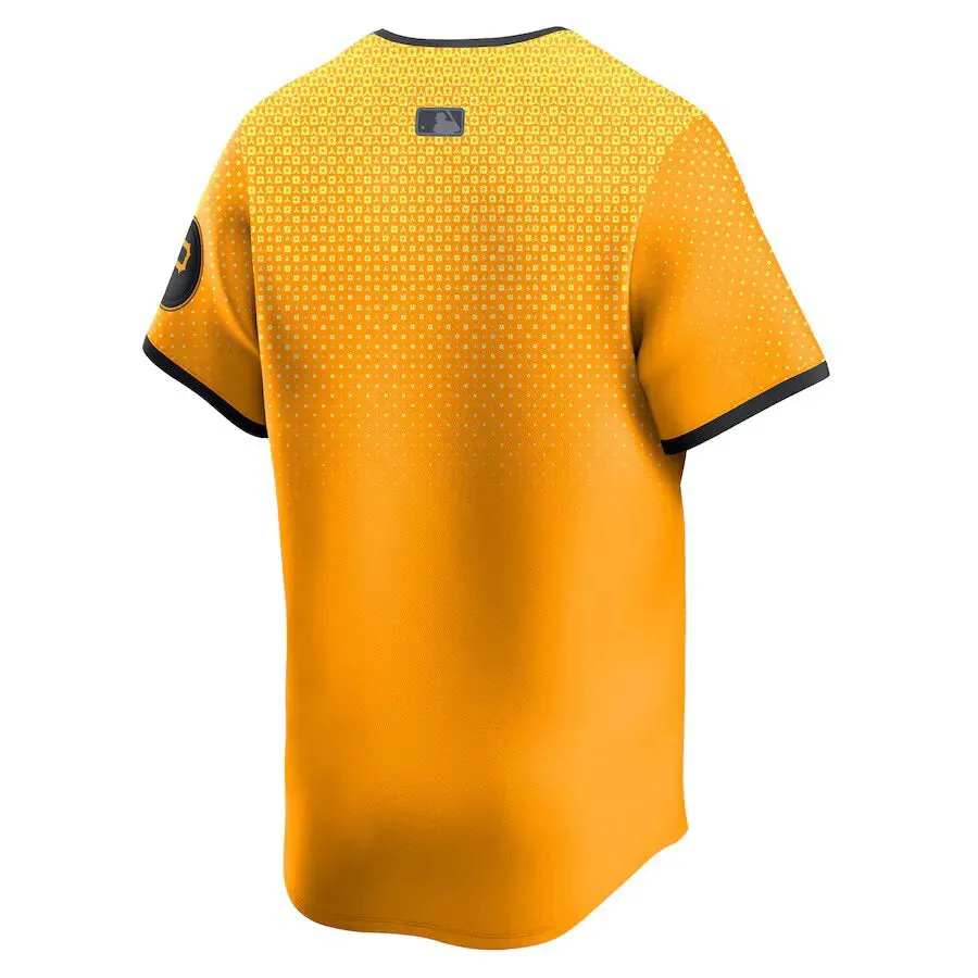 Camisa MLB Pittsburgh Pirates Nike Gold City Connect Torcedor Masculina football club merchandise