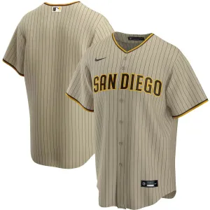 Camisa MLB San Diego Padres Nike Raod Torcedor Masculina Listrada Marrom soccer fan scarves football fan socks