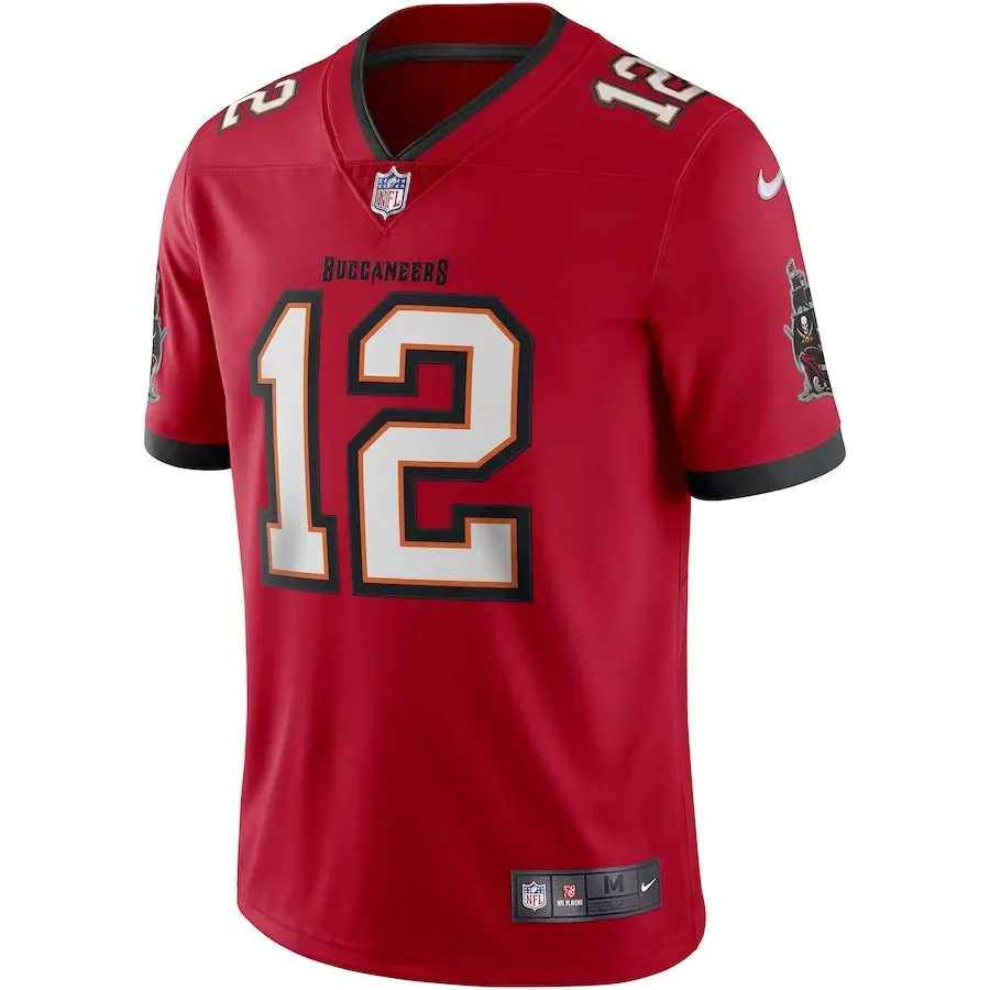 Camisa NFL Tampa Bay Buccaneers Tom Brady Nike Limited Jersey Vermelha premier league mugs