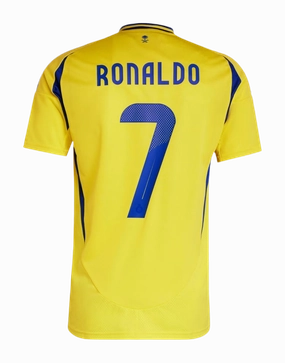 Camisa Al-Nassr I 24/25 RONALDO N7 - Verso - Torcedor football fan keychains football jersey collection