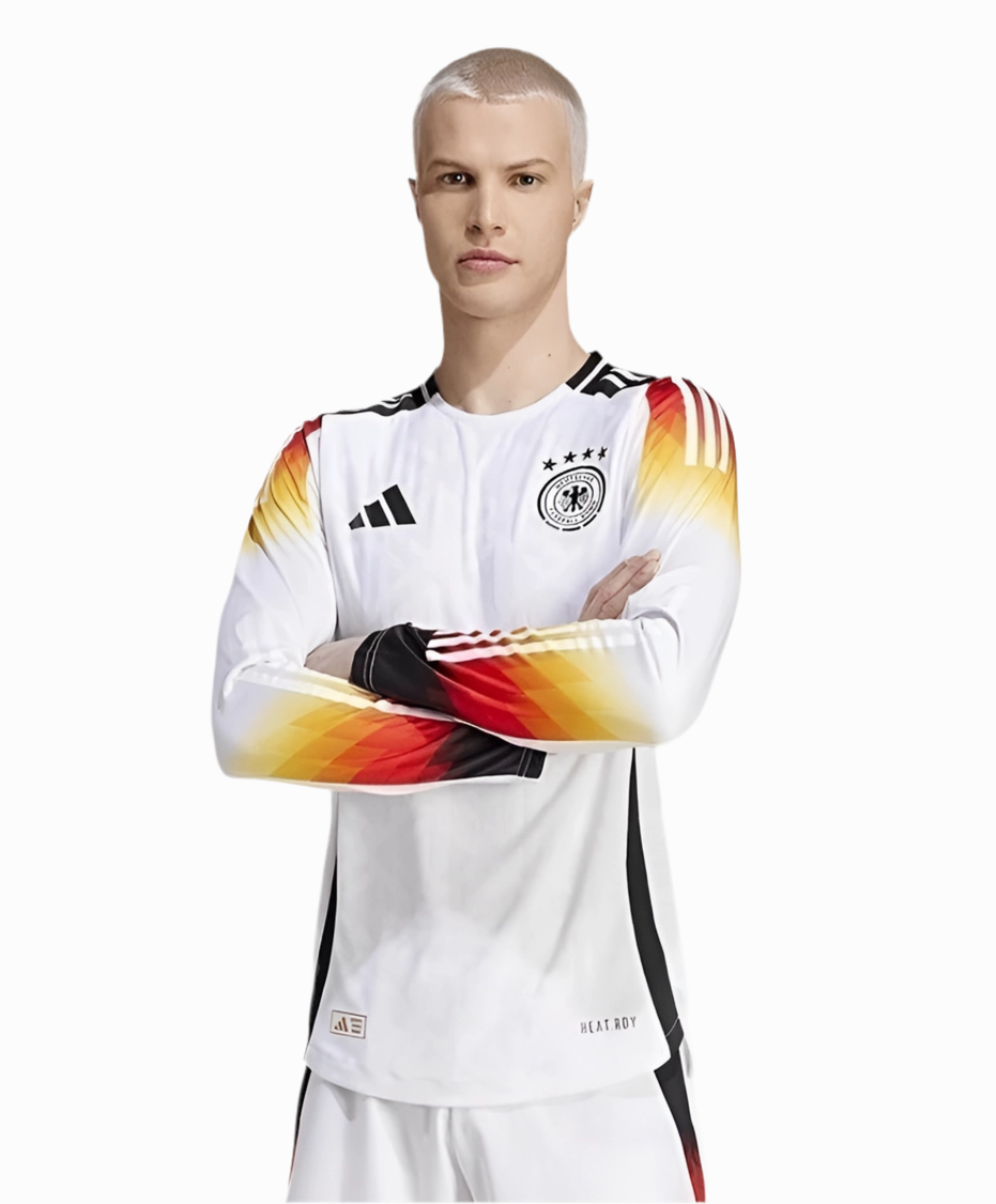 Camisa Alemanha I 24/25 - Verso - Manga Longa football jersey collection football club wristbands