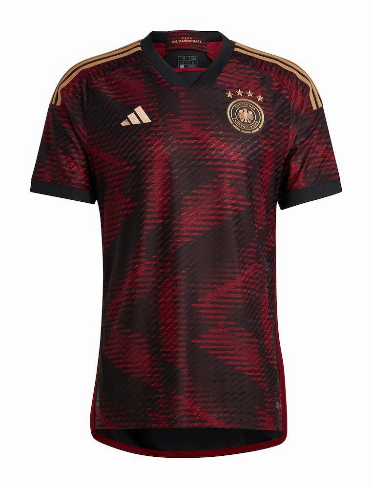 Camisa Alemanha II 22/23 - Verso - Retr football fan flags soccer fan pins