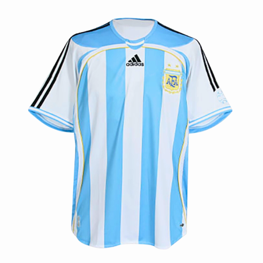 Camisa Argentina I 06/07 - Verso - Retr premier league jackets football club socks