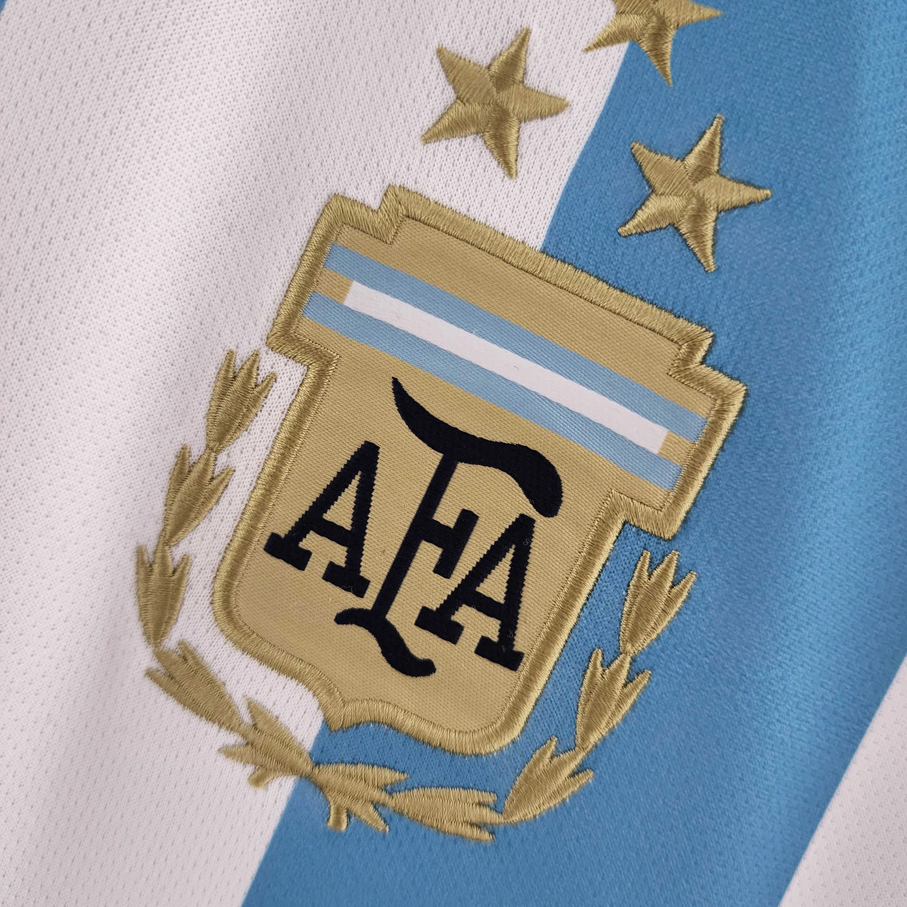 Camisa Argentina I 22/23 - Verso - Retr football fan badges