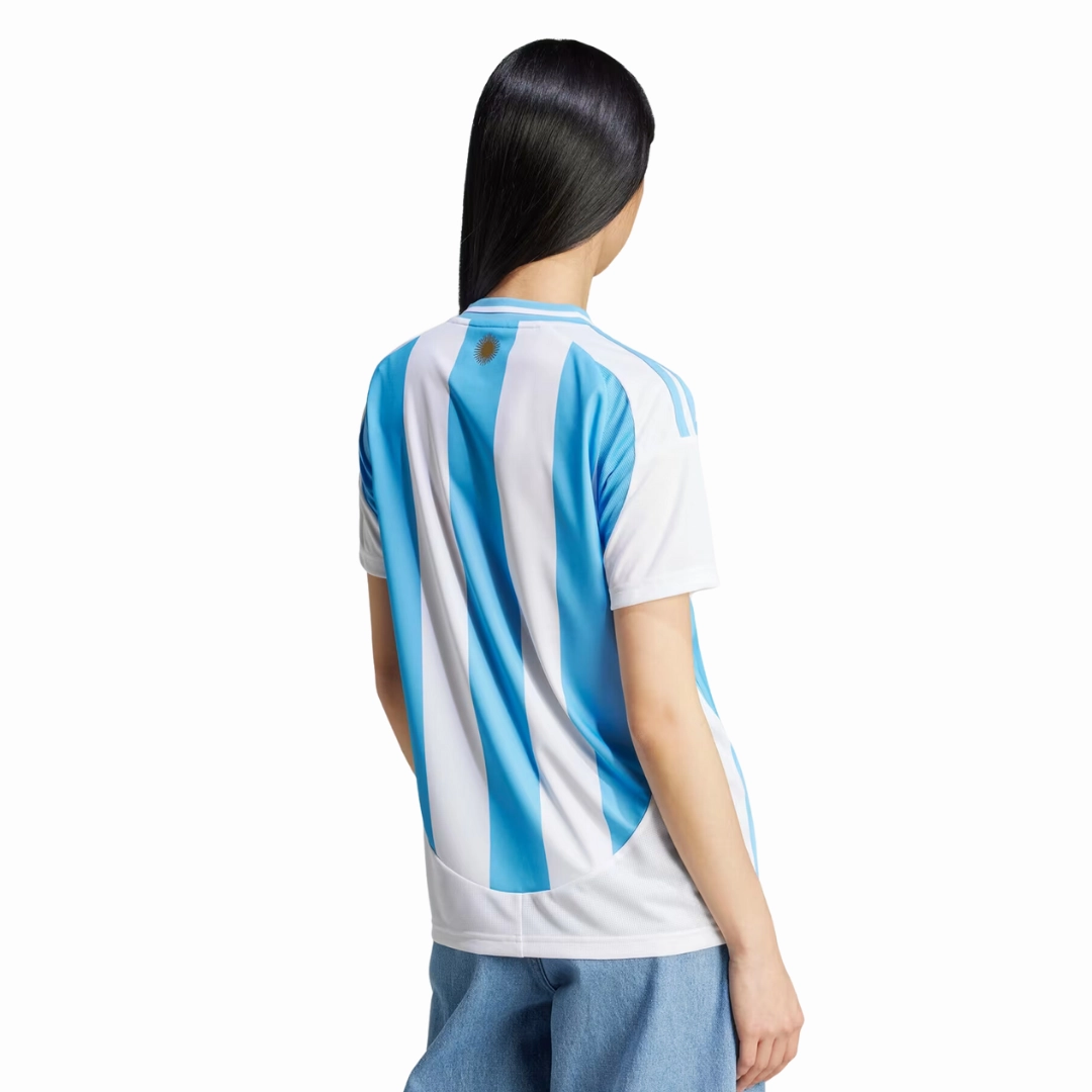 Camisa Argentina I 24/25   Patch Copa 2022 - Verso - Feminina football fan shoelaces