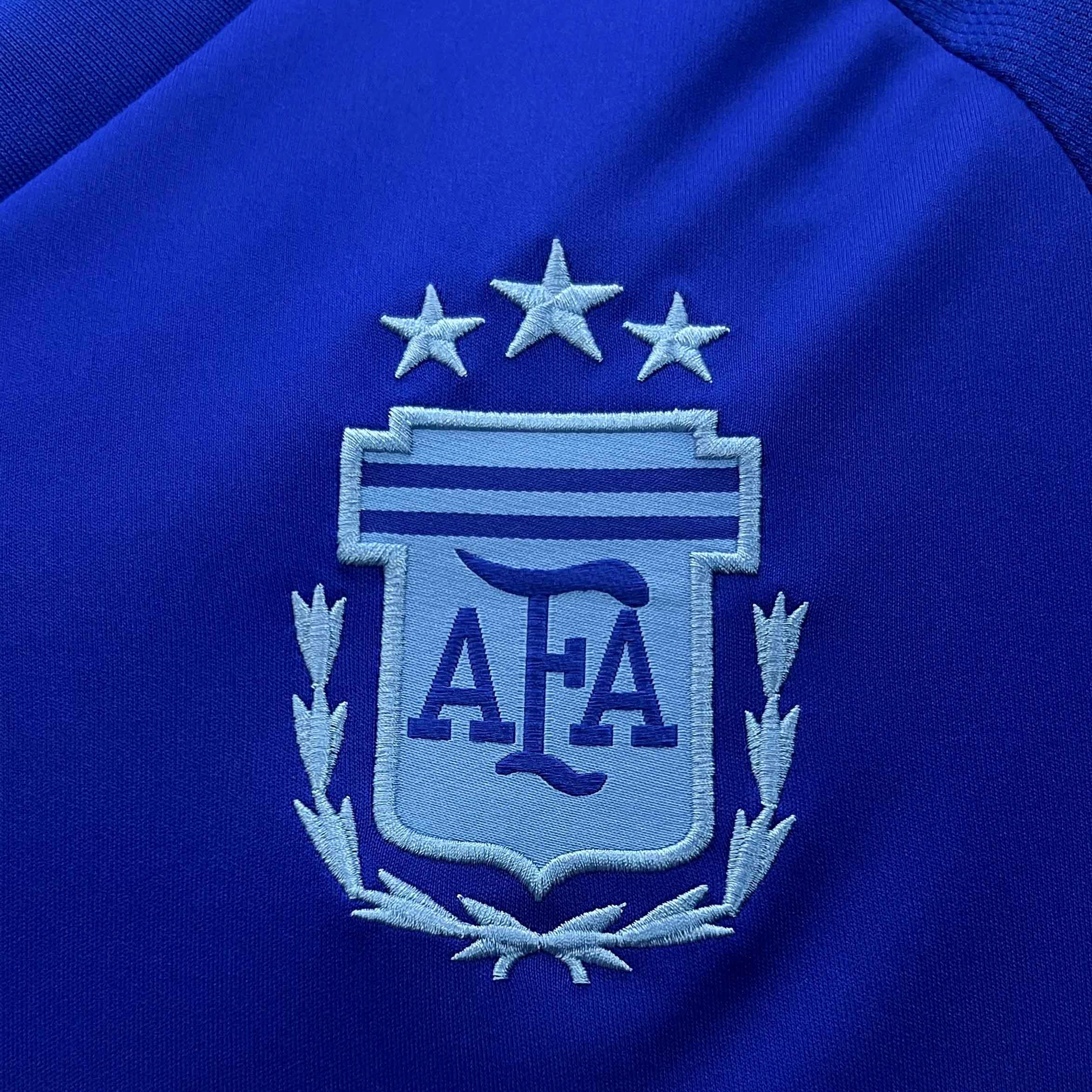 Camisa Argentina II 24/25   Patch Copa 2022 - Verso - Feminina football fan posters