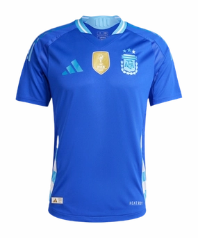 Camisa Argentina II 24/25   Patch Copa 2022 - Verso - Torcedor football fan face paint soccer fan pins
