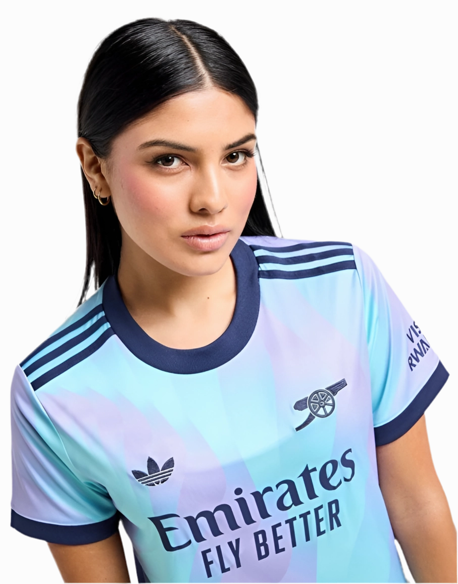 Camisa Arsenal II 24/25 - Verso - Feminina premier league posters
