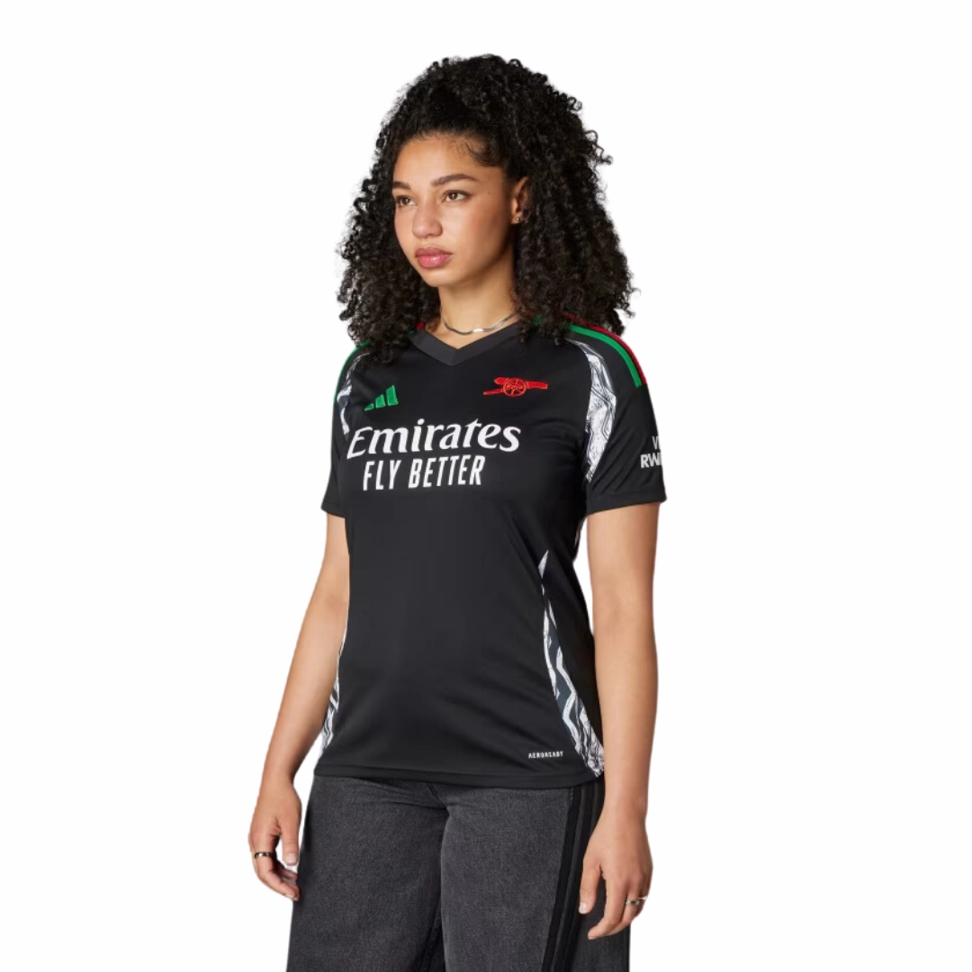 Camisa Arsenal III 24/25 - Verso - Feminina football fan posters football club posters