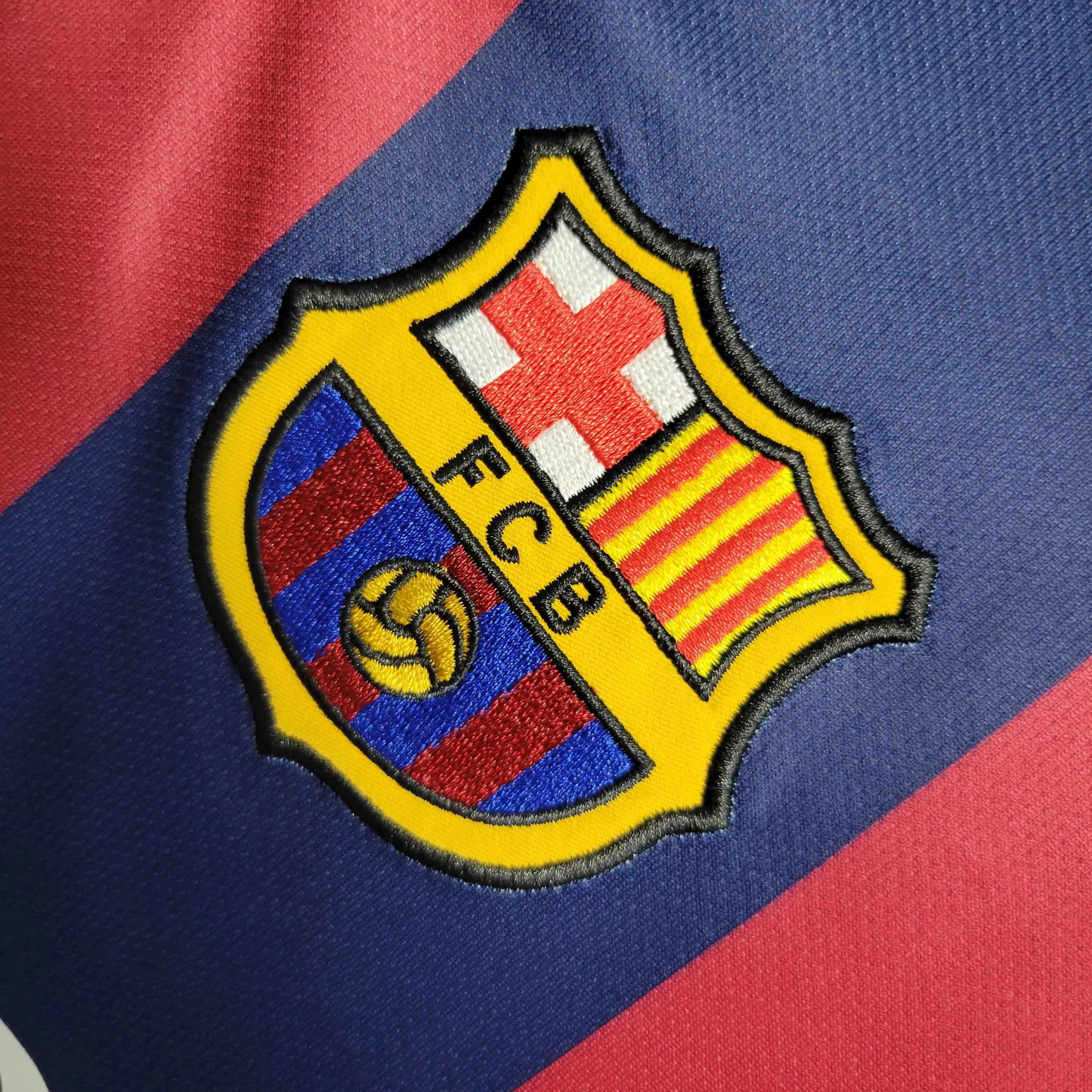 Camisa Barcelona I 14/15 - Verso - Retr retro football jerseys