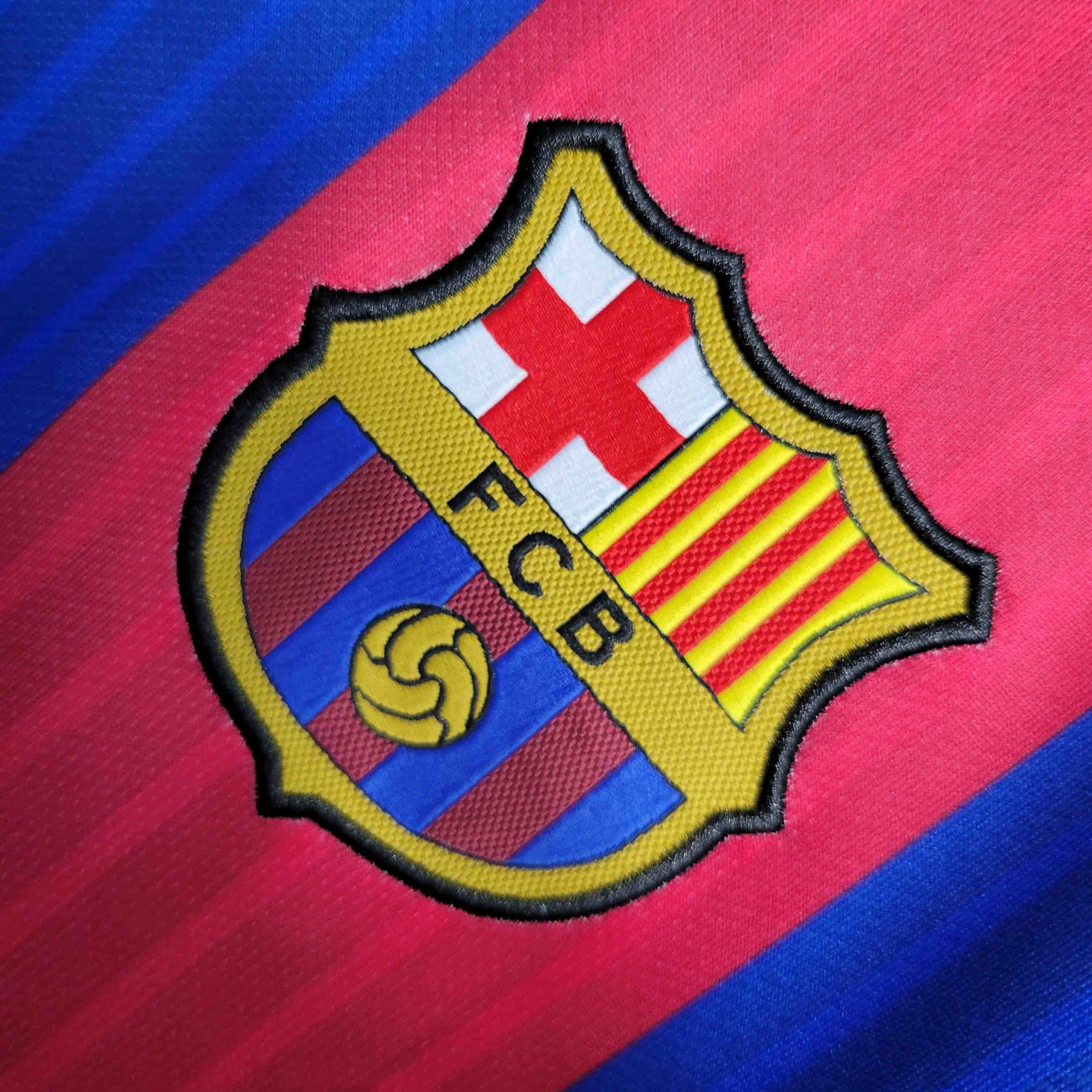 Camisa Barcelona I 16/17 - Verso - Retr soccer fan mugs