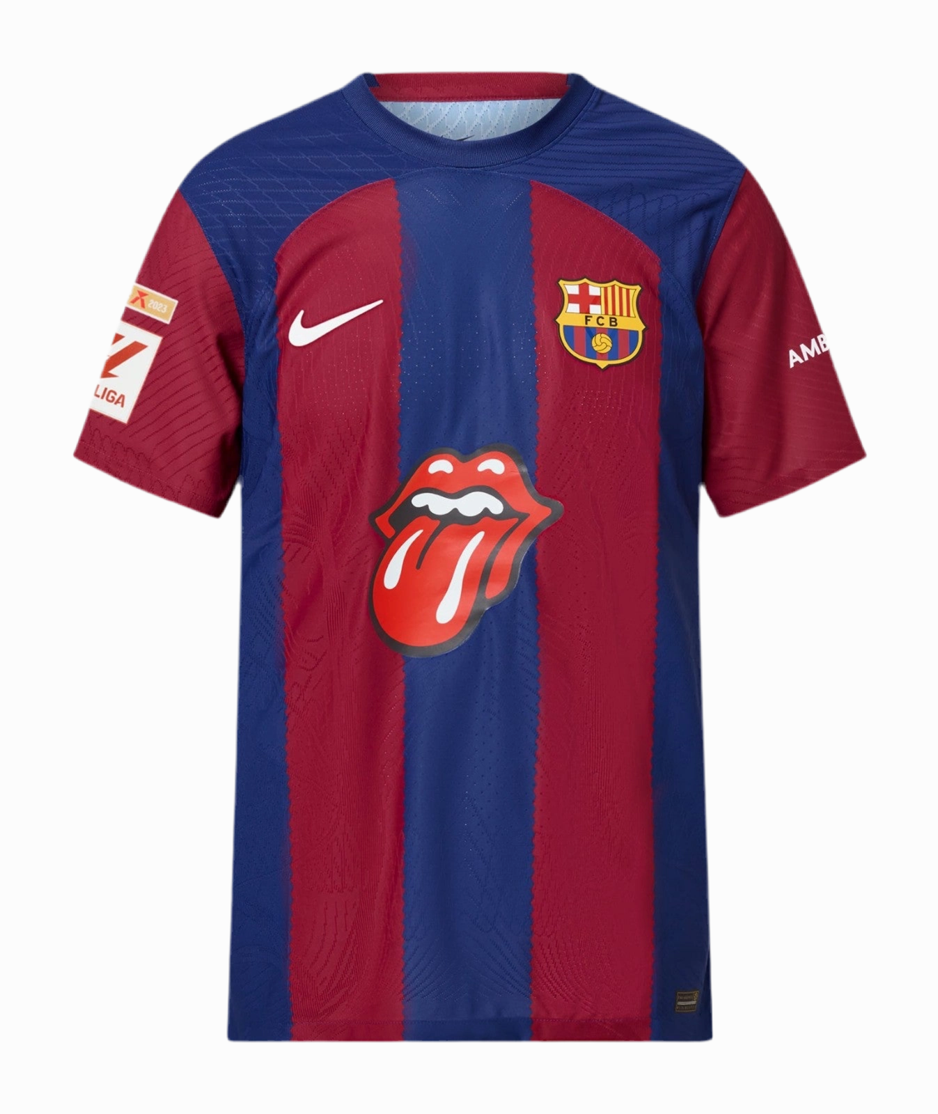 Camisa Barcelona I 23/24 Edio The Rolling Stones - Verso - Torcedor premier league fan shop football fan posters