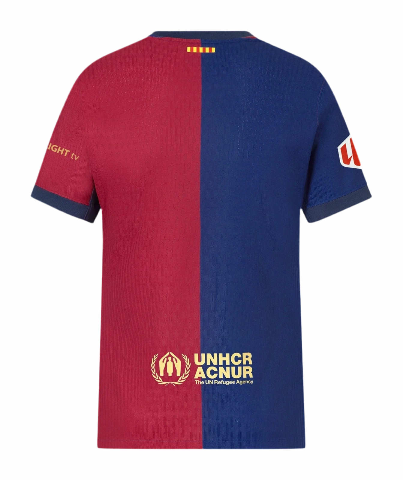 Camisa Barcelona I 24/25 - Edio Coldplay - Verso - Torcedor football fan jackets