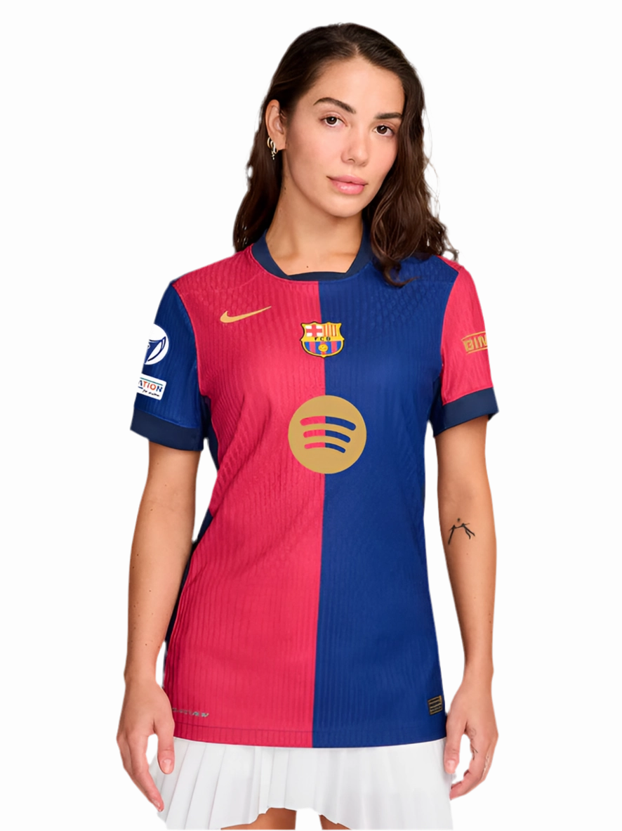 Camisa Barcelona I 24/25 - Verso - Feminina football fan pins football club socks