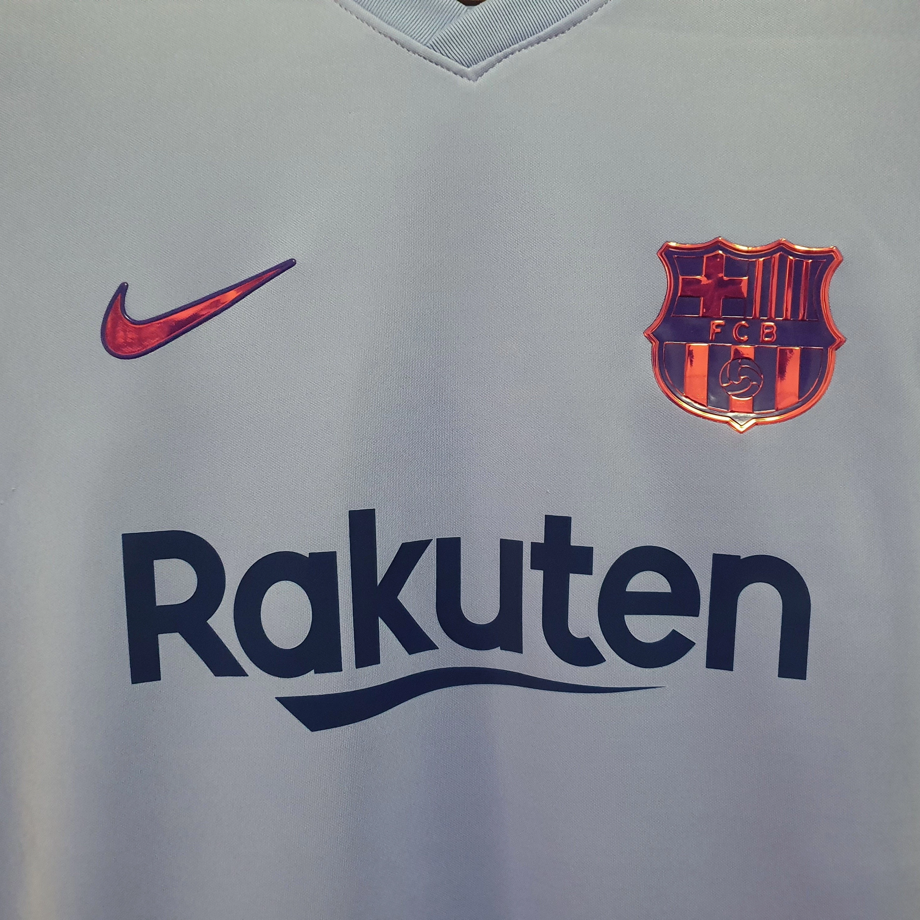 Camisa Barcelona II 21/22 - Verso - Retr football fan notebooks