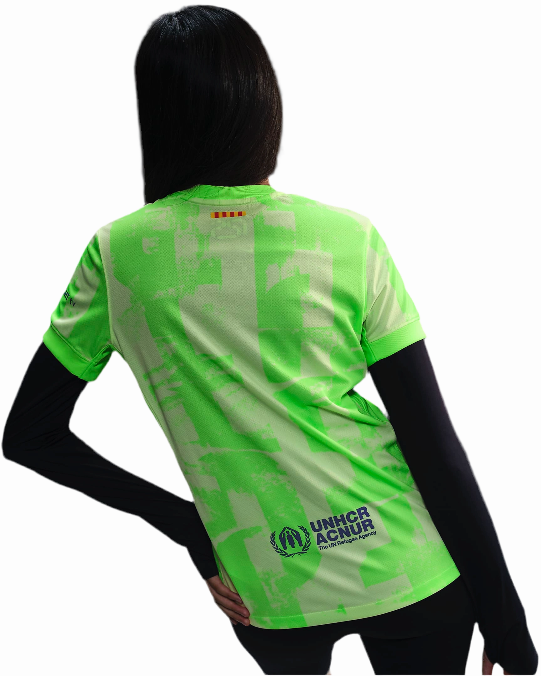 Camisa Barcelona III 24/25 - Verso - Feminina football fan blankets