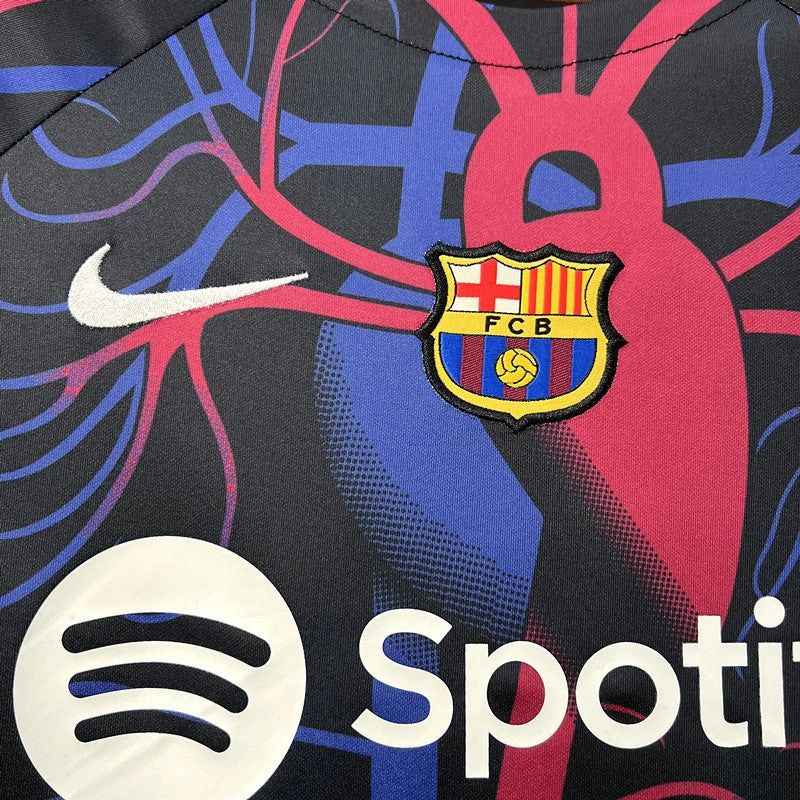 Camisa Barcelona Pr Jogo 23/24 - Verso - Torcedor soccer supporter flags