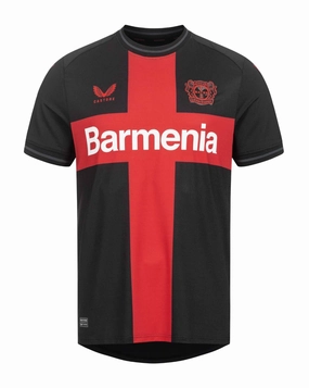 Camisa Bayer Leverkusen I 23/24 - Verso - Torcedor soccer fan cushions football fan face masks