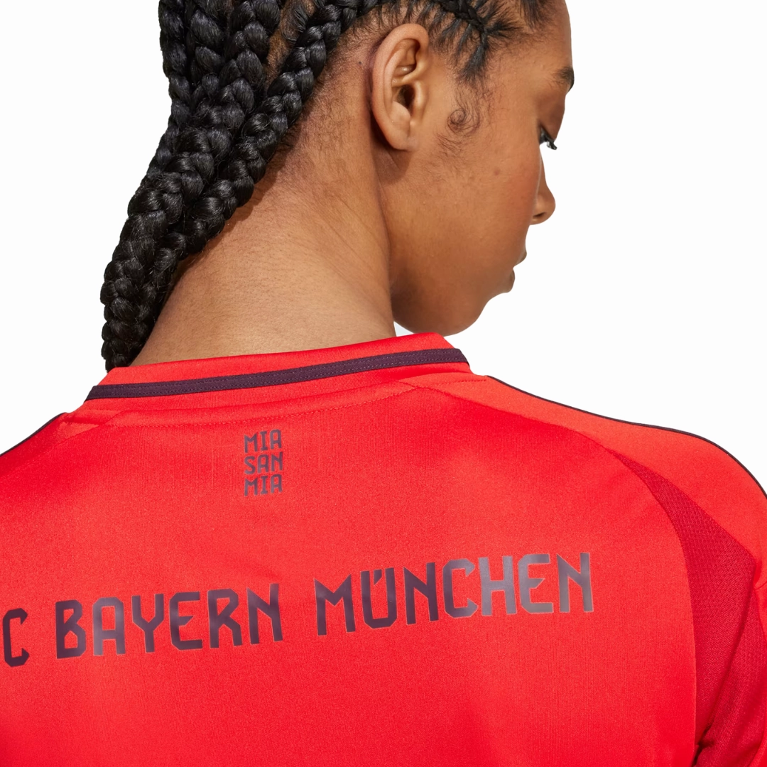 Camisa Bayern de Munique I 24/25 - Verso - Feminina football fan face masks