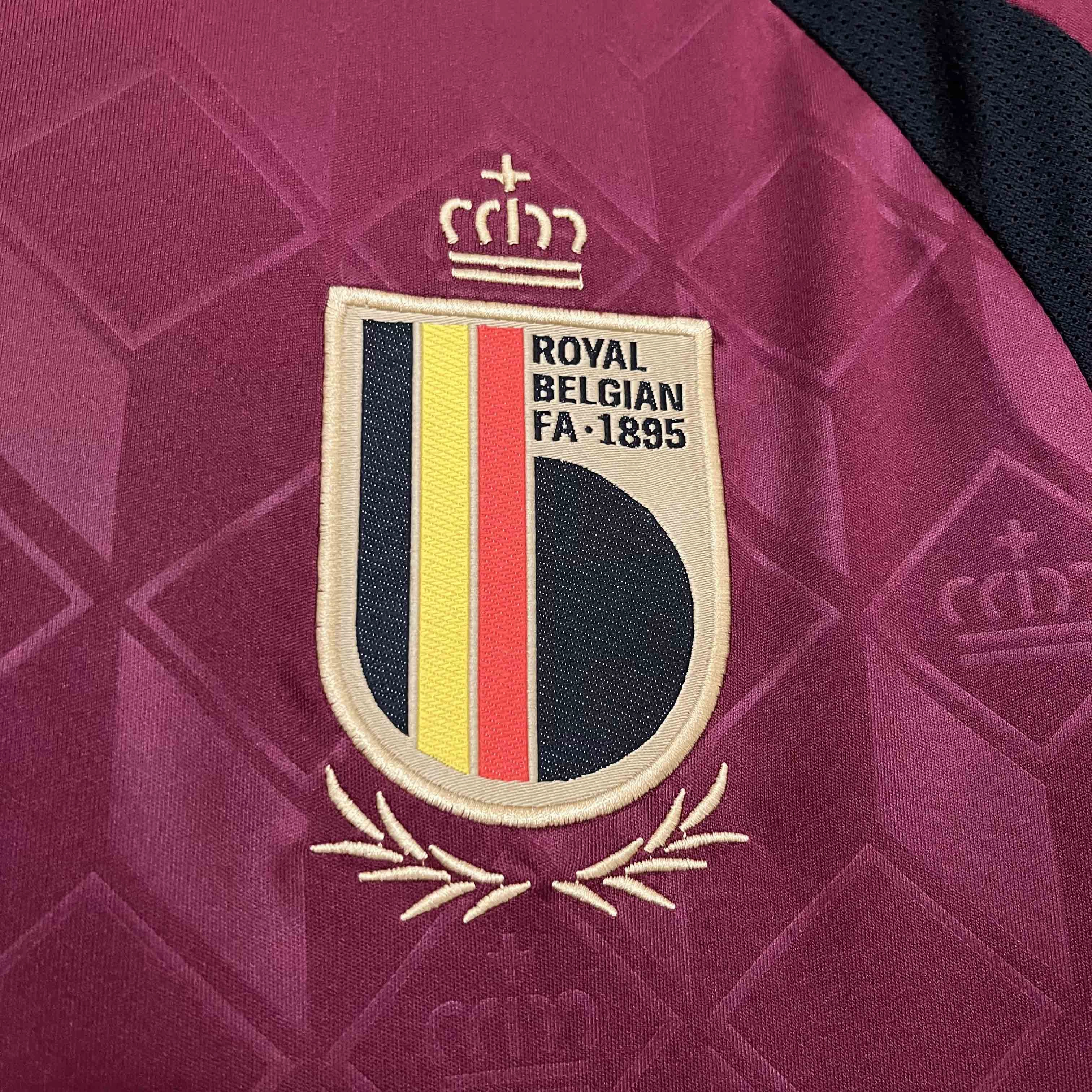 Camisa Blgica I 24/25 - Verso - Torcedor soccer fan jackets