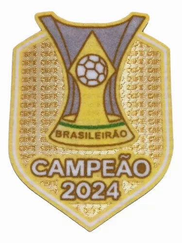 Camisa Botafogo I 24/25   Patch Campeo BRL 2024 - Verso - Torcedor football club wristbands