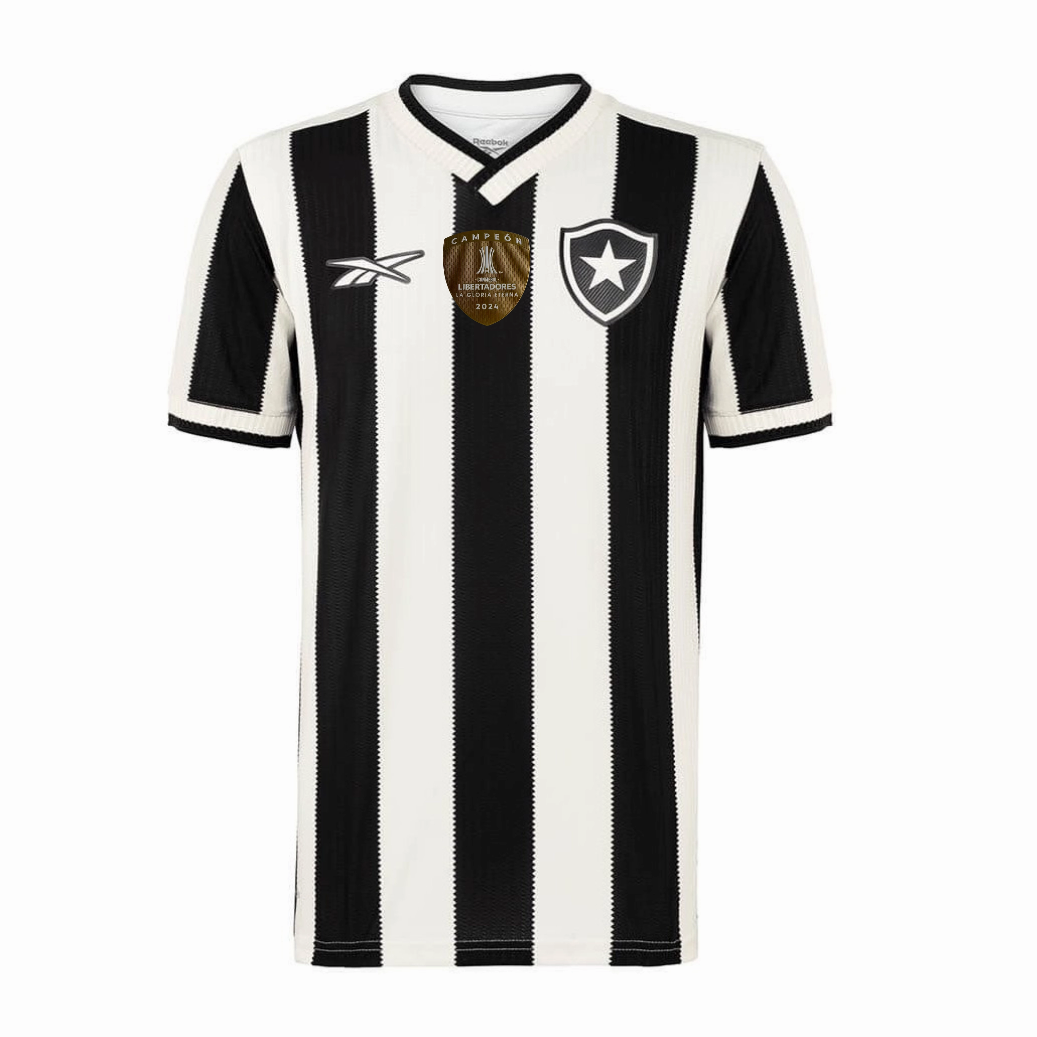 Camisa Botafogo I 24/25   Patch Campeo Libertadores 2024 - Verso - Torcedor football fan phone cases football club hats