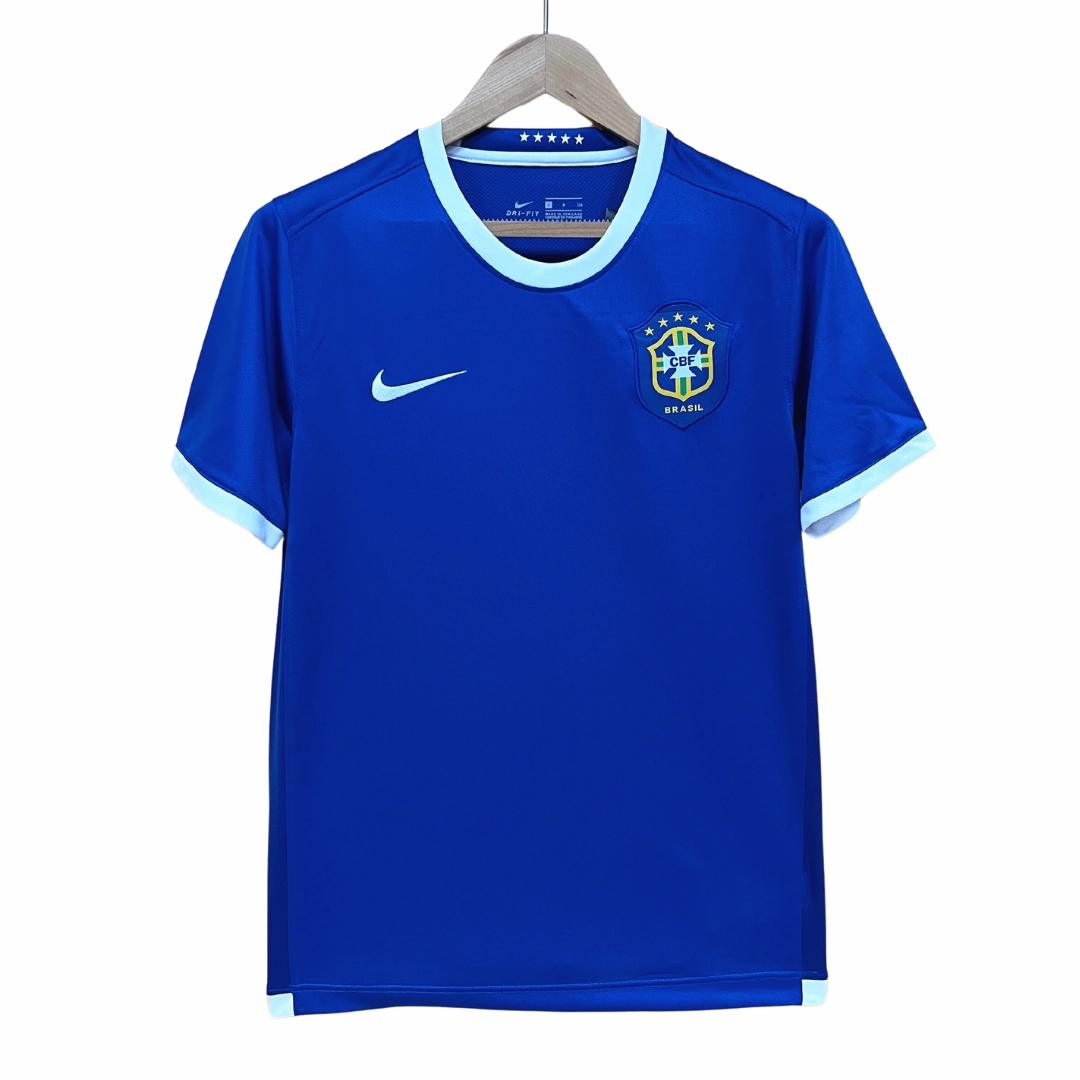 Camisa Brasil II 06/07 - Verso - Retr football fan jackets